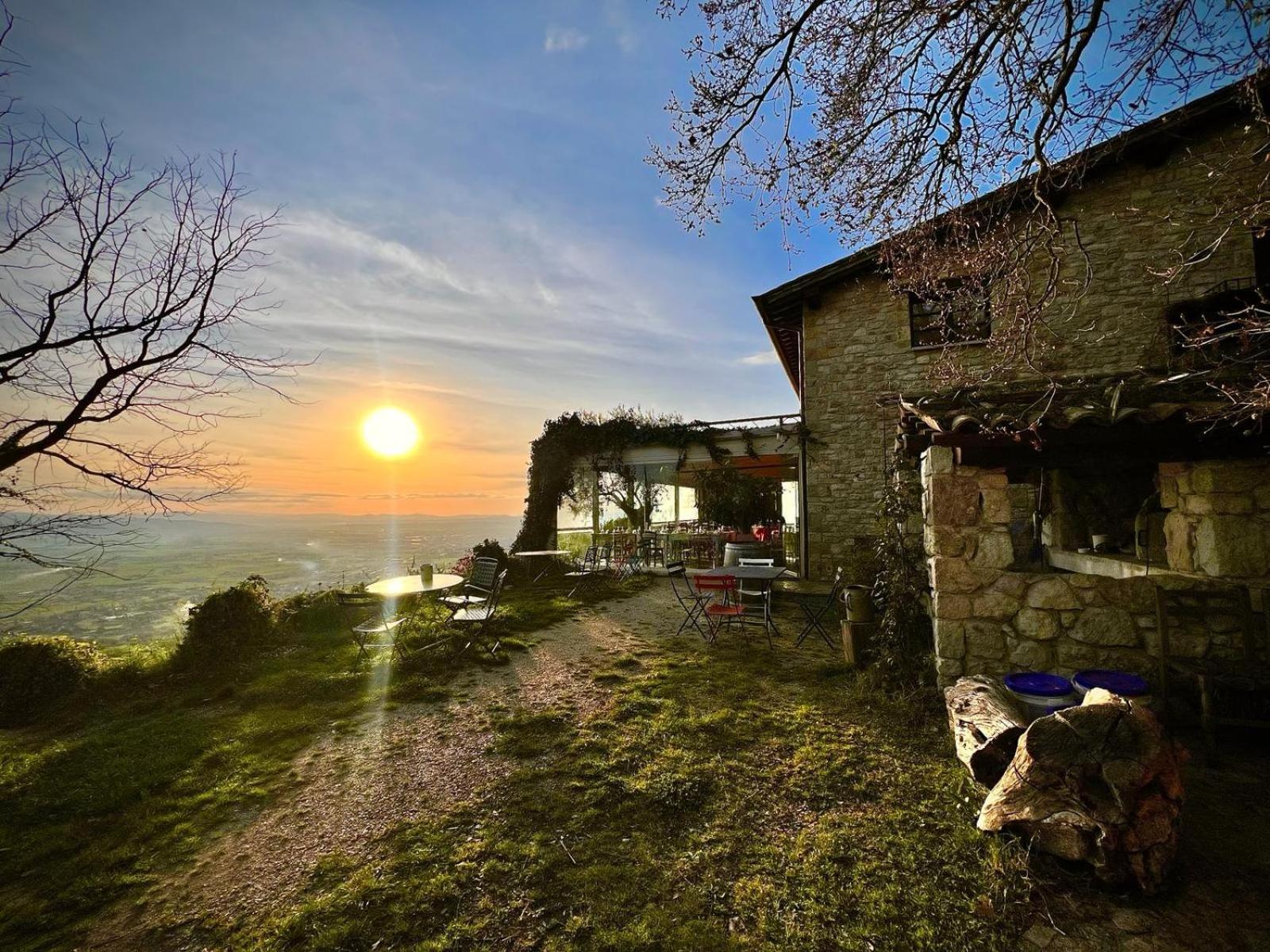Le Mandrie Di San Paolo Villa Assisi Bagian luar foto